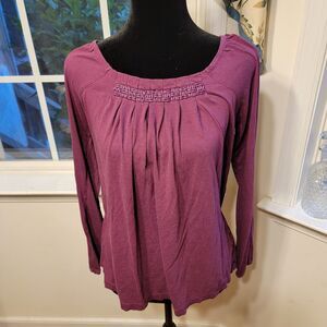 Gorgeous Long Sleeve Shirt‎ By ANA Size Small